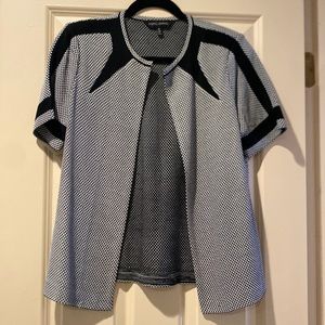 Ming Wang women’s short sleeve jacket, size S